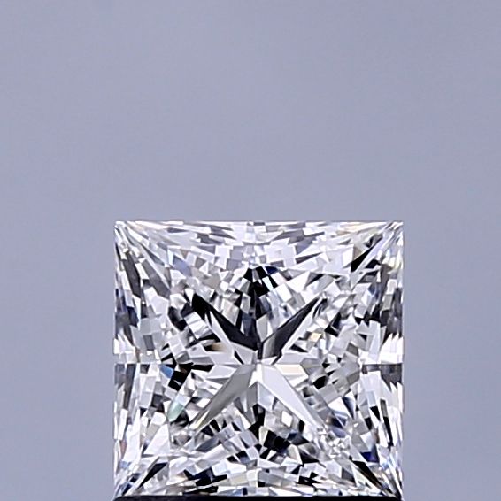 1.23 ct. princess Lab Grown Diamond front image