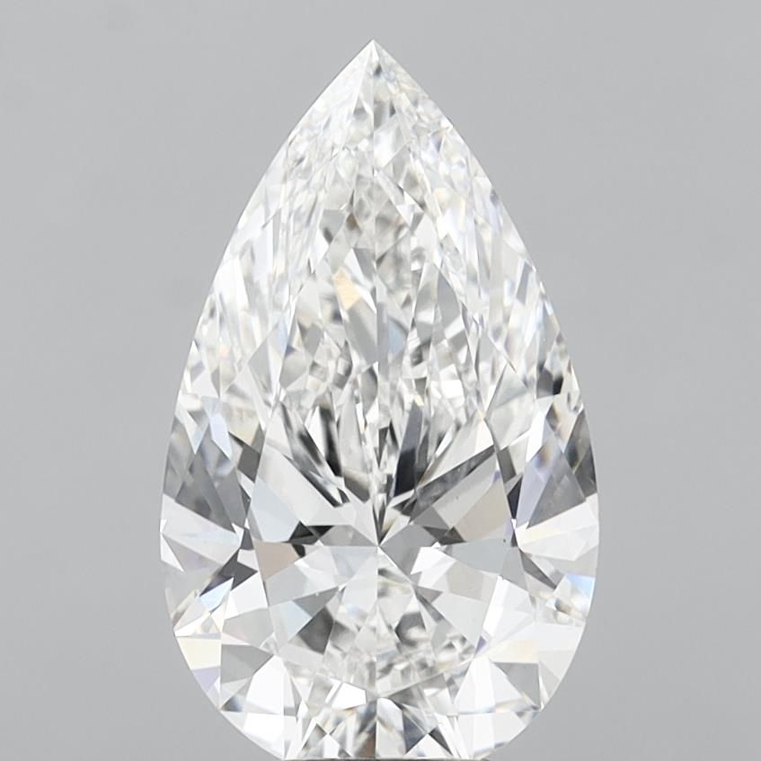 6.04 ct. pear Lab Grown Diamond front image