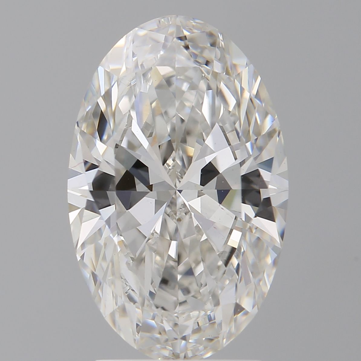 3.04 ct. oval Lab Grown Diamond front image