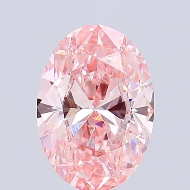 2.58 ct. oval Lab Grown Diamond front image