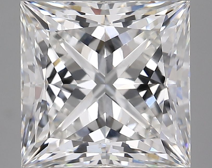 4.83 ct. princess Lab Grown Diamond front image