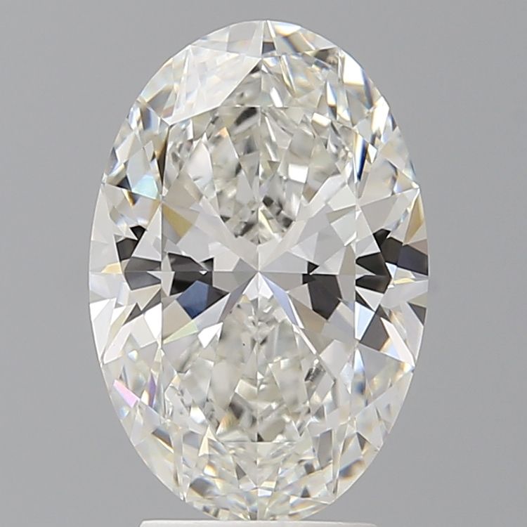 3.50 ct. oval Lab Grown Diamond front image