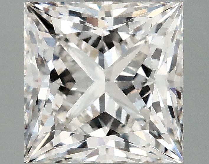2.56 ct. princess Lab Grown Diamond front image