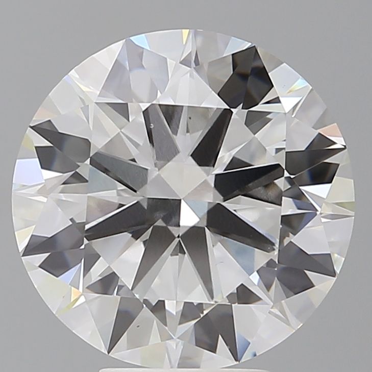 6.10 ct. round Lab Grown Diamond front image