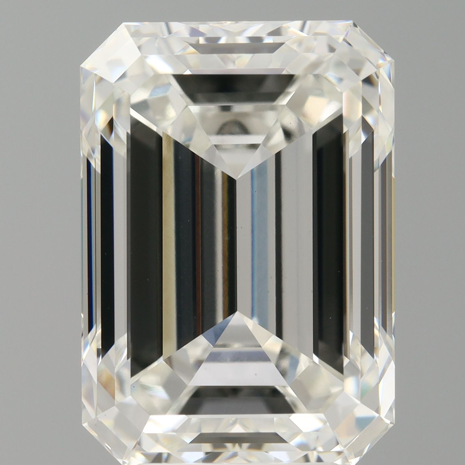 7.09 ct. emerald Lab Grown Diamond front image