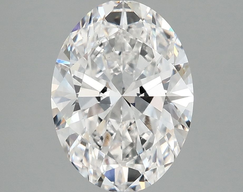 3.01 ct. oval Lab Grown Diamond front image