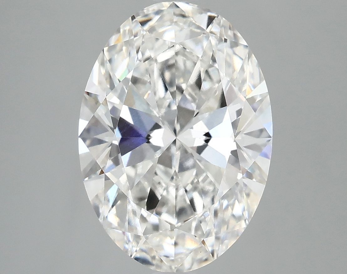 3.93 ct. oval Lab Grown Diamond front image