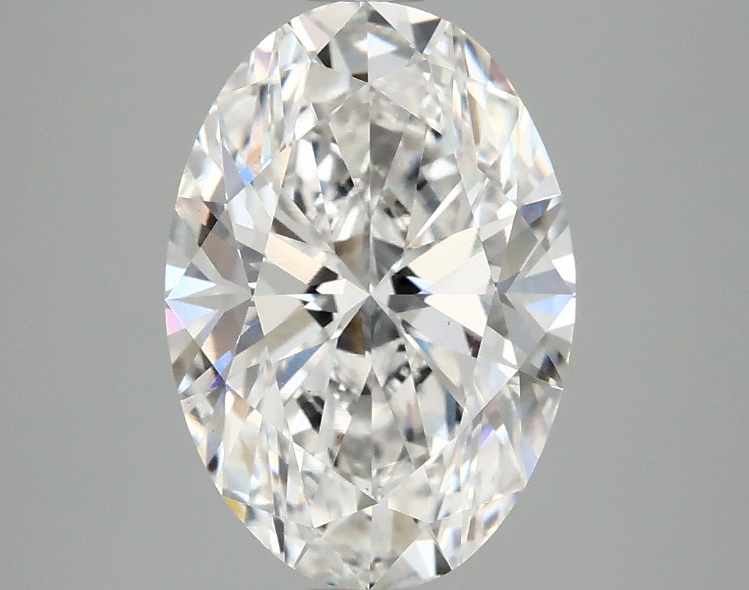 4.02 ct. oval Lab Grown Diamond front image