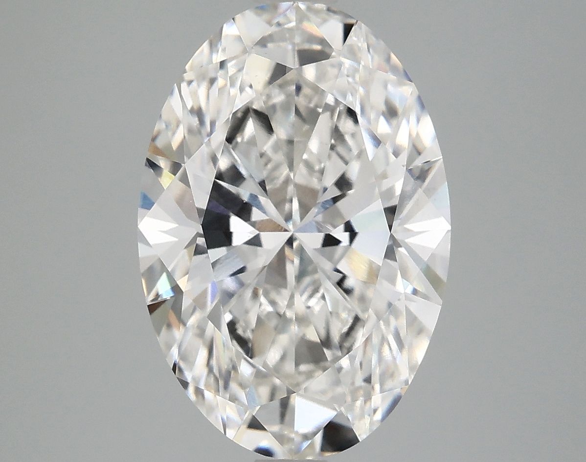 4.09 ct. oval Lab Grown Diamond front image