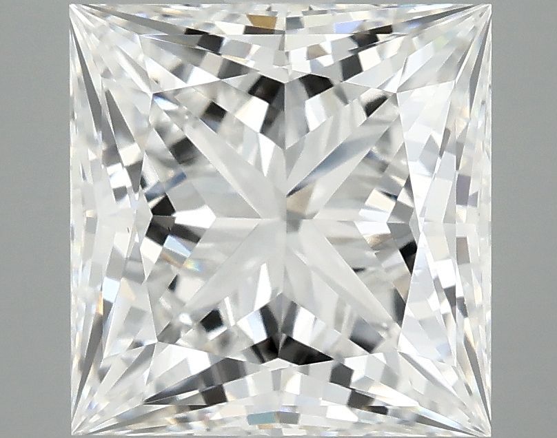 4.43 ct. princess Lab Grown Diamond front image