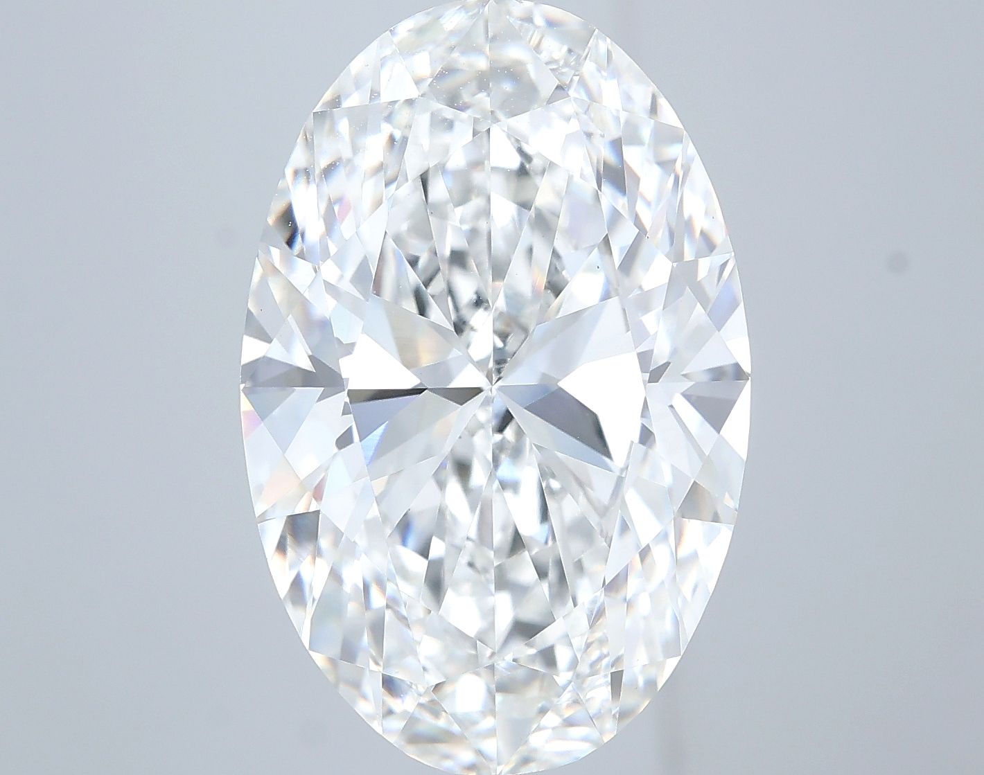 8.54 ct. oval Lab Grown Diamond front image