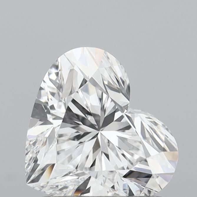 1 ct lab-grown Heart Diamond