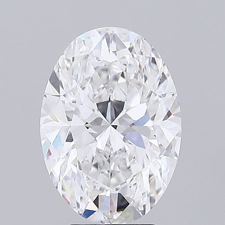 4.03 ct. oval Lab Grown Diamond front image