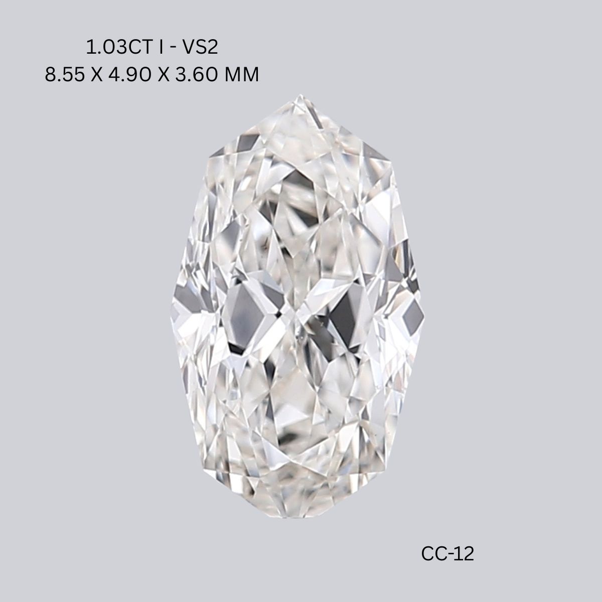 1.03ct Octagonal I VS2
