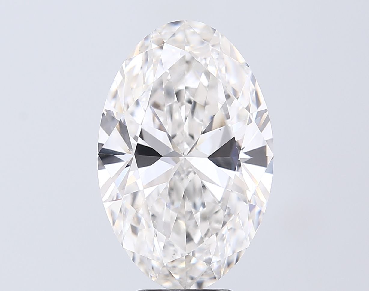 6.01 ct. oval Lab Grown Diamond front image