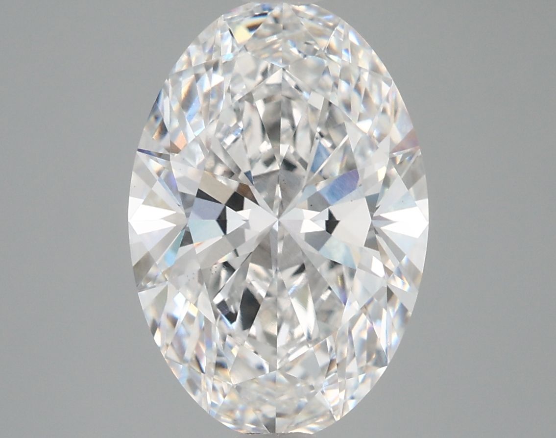 4.22 ct. oval Lab Grown Diamond front image