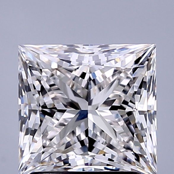 1.75 ct. princess Lab Grown Diamond front image