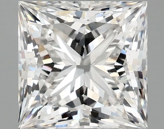 2.08 ct. princess Lab Grown Diamond front image