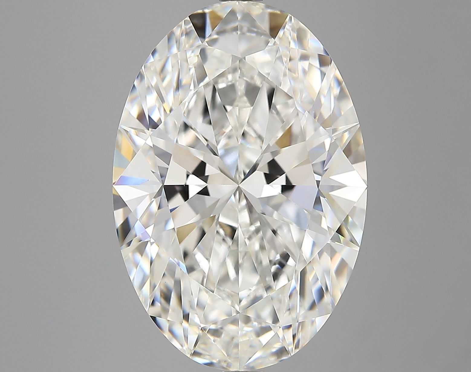 7.09 ct. oval Lab Grown Diamond front image