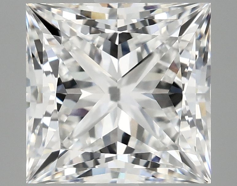 4.20 ct. princess Lab Grown Diamond front image