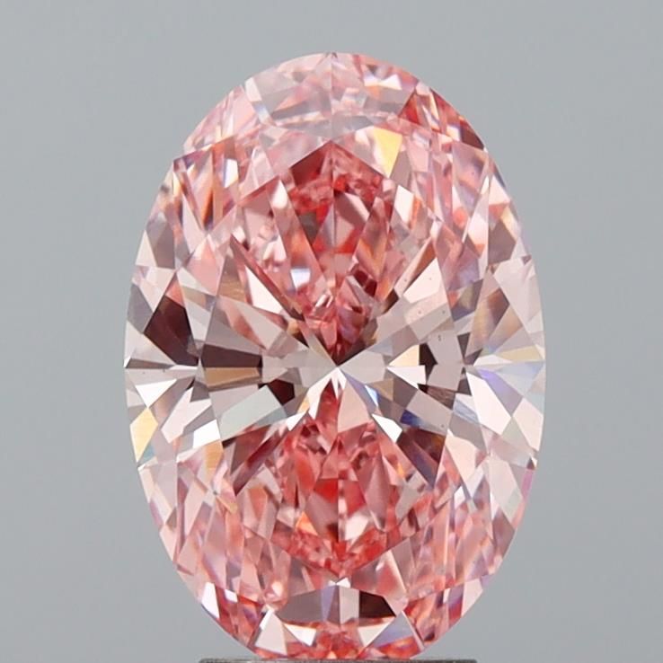 4.47 ct. oval Lab Grown Diamond front image