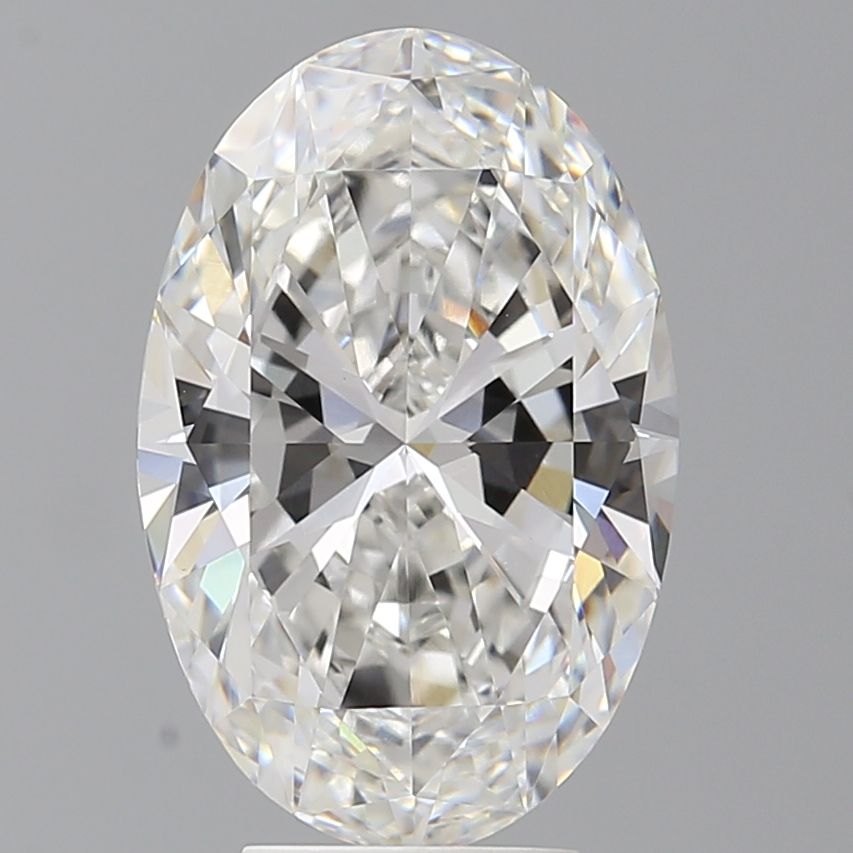 5.04 ct. oval Lab Grown Diamond front image
