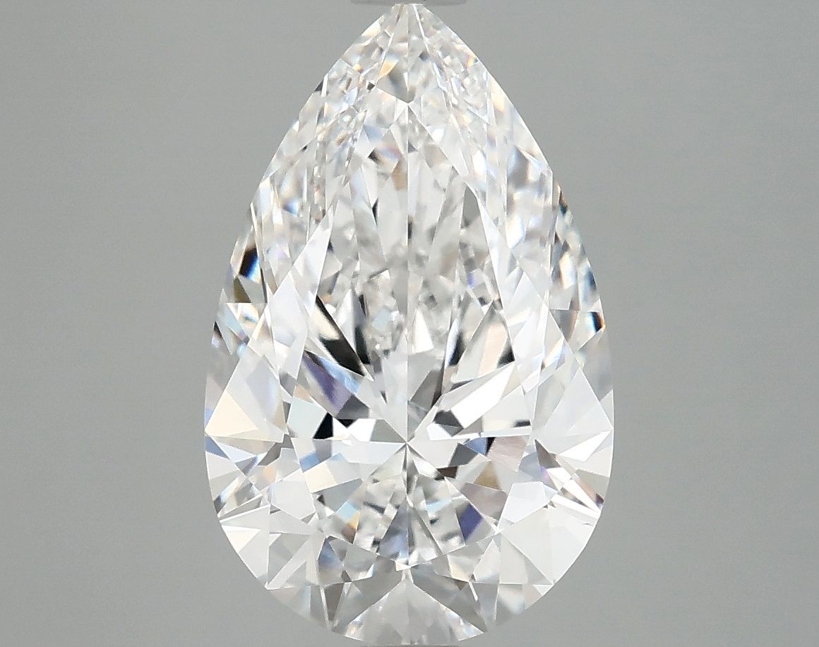 4.10 ct. pear Lab Grown Diamond front image