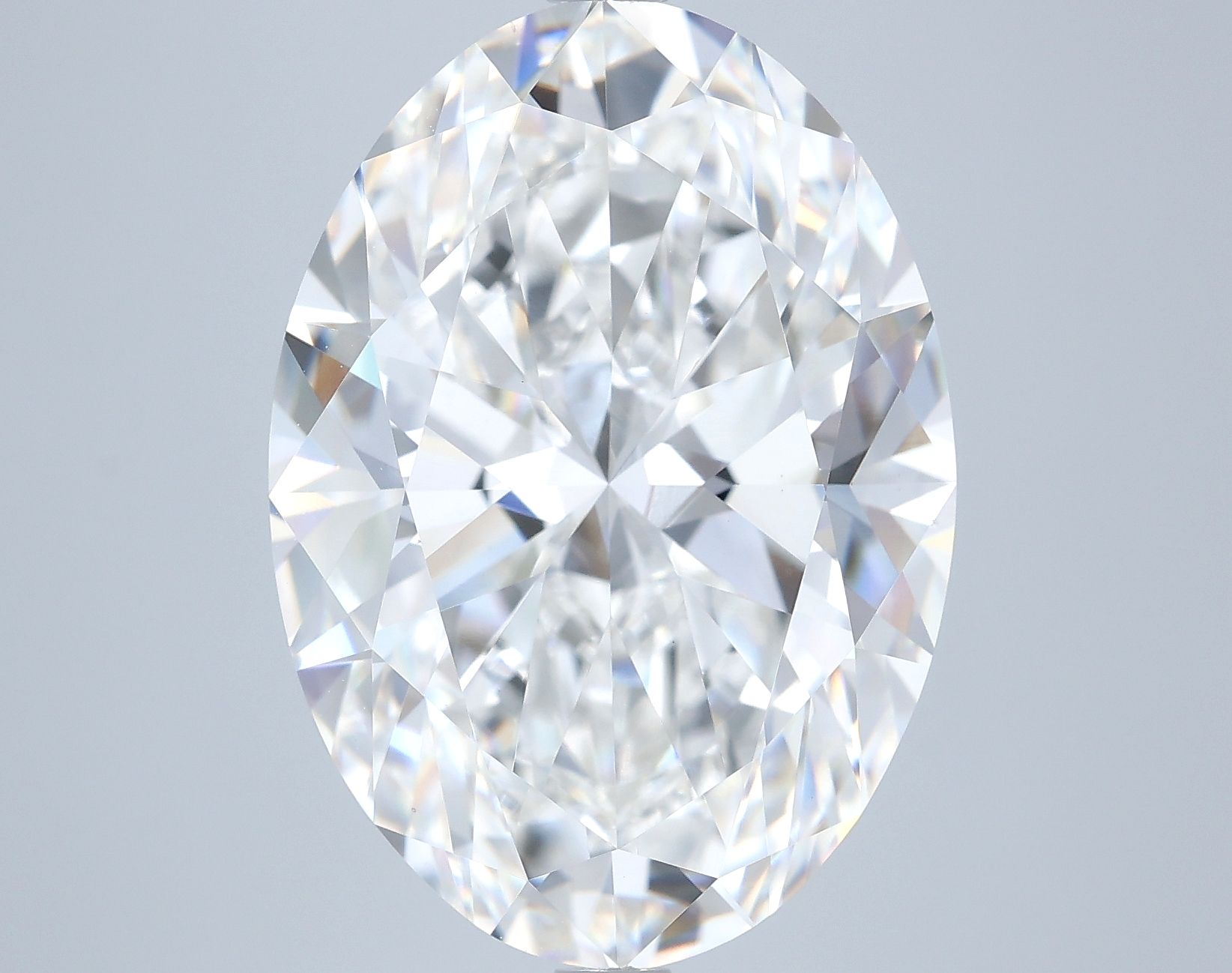 8.01 ct. oval Lab Grown Diamond front image