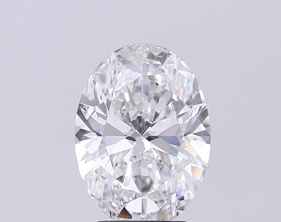 3.50 ct. oval Lab Grown Diamond front image