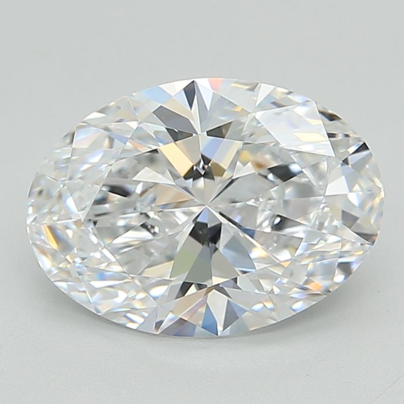 3.03 ct. oval Lab Grown Diamond front image