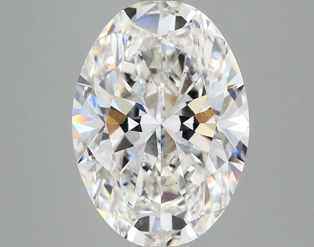 3.88 ct. oval Lab Grown Diamond front image