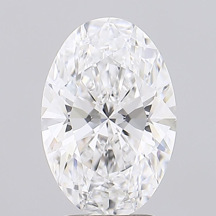 3.22 ct. oval Lab Grown Diamond front image