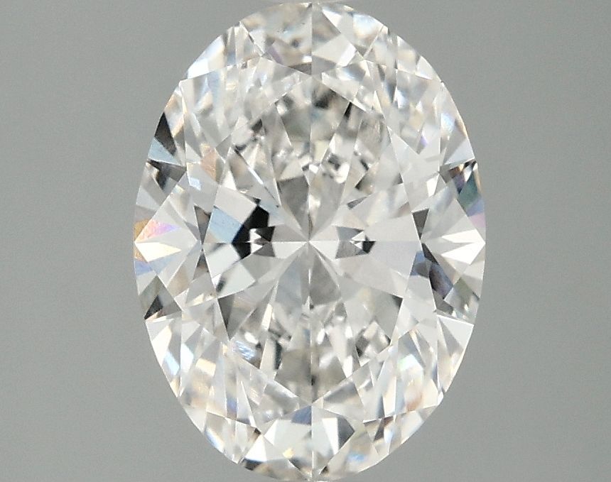 2.10 ct. oval Lab Grown Diamond front image
