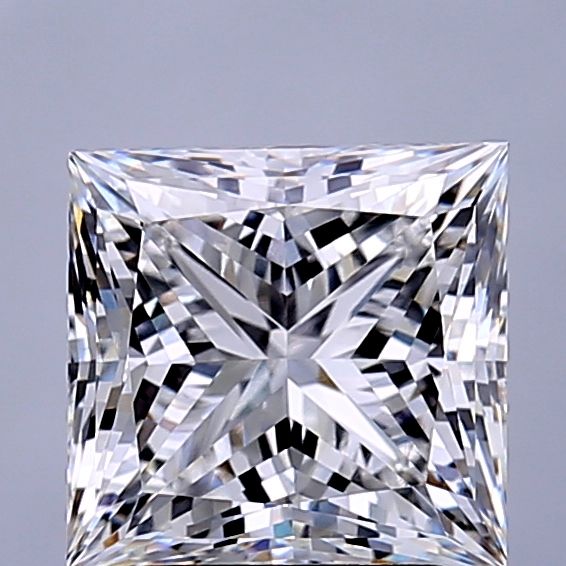 2.87 ct. princess Lab Grown Diamond front image