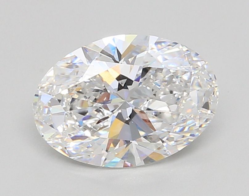 2.01 ct. oval Lab Grown Diamond front image