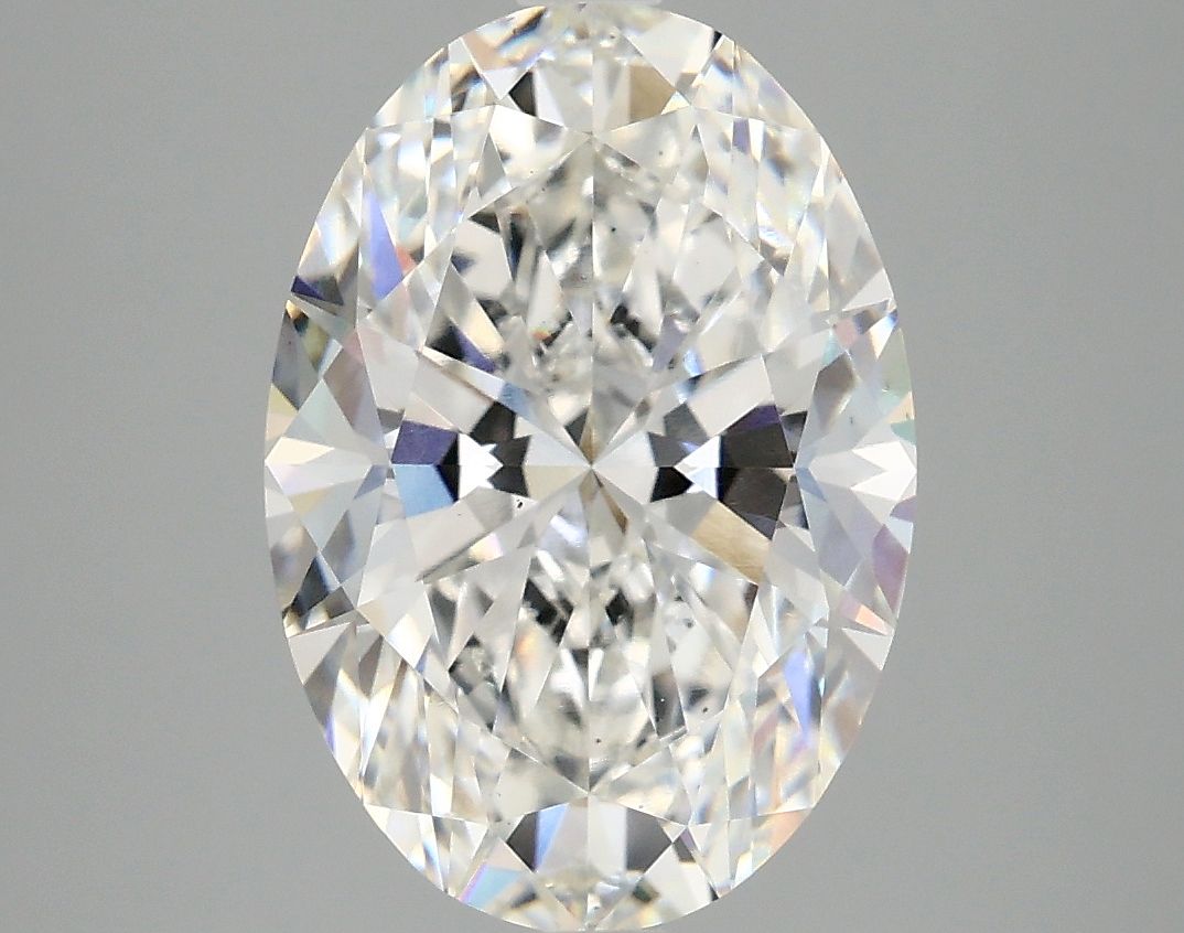 4.09 ct. oval Lab Grown Diamond front image