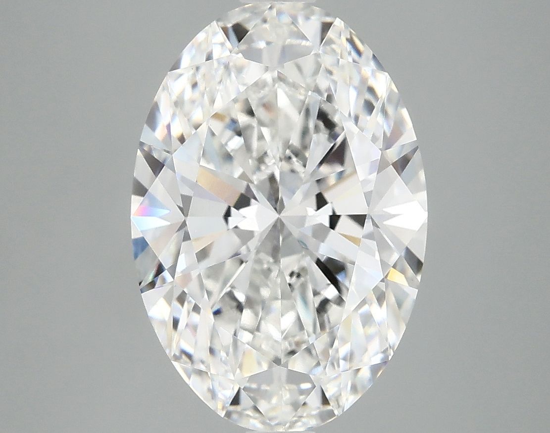 4.10 ct. oval Lab Grown Diamond front image