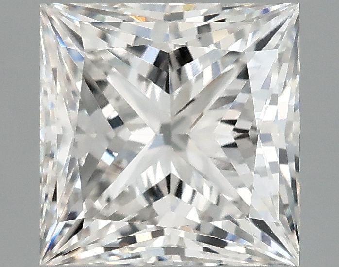 2.52 ct. princess Lab Grown Diamond front image