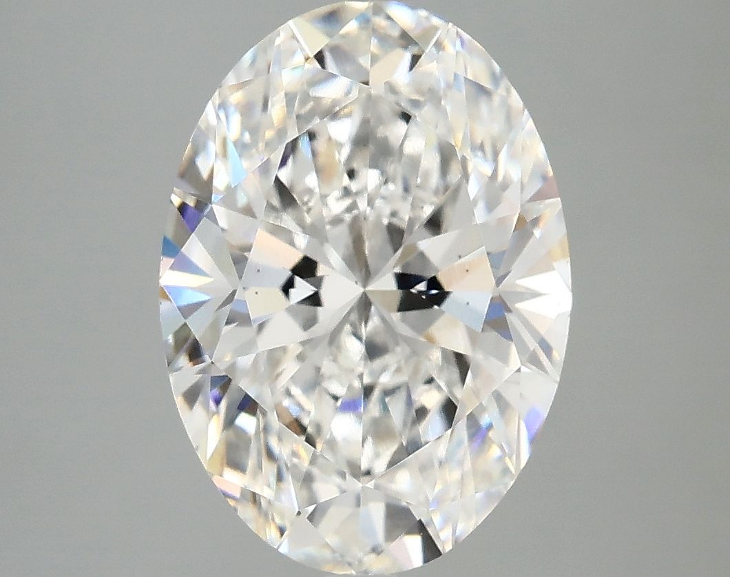 3.83 ct. oval Lab Grown Diamond front image