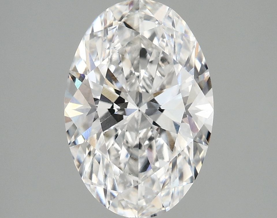 2.57 ct. oval Lab Grown Diamond front image