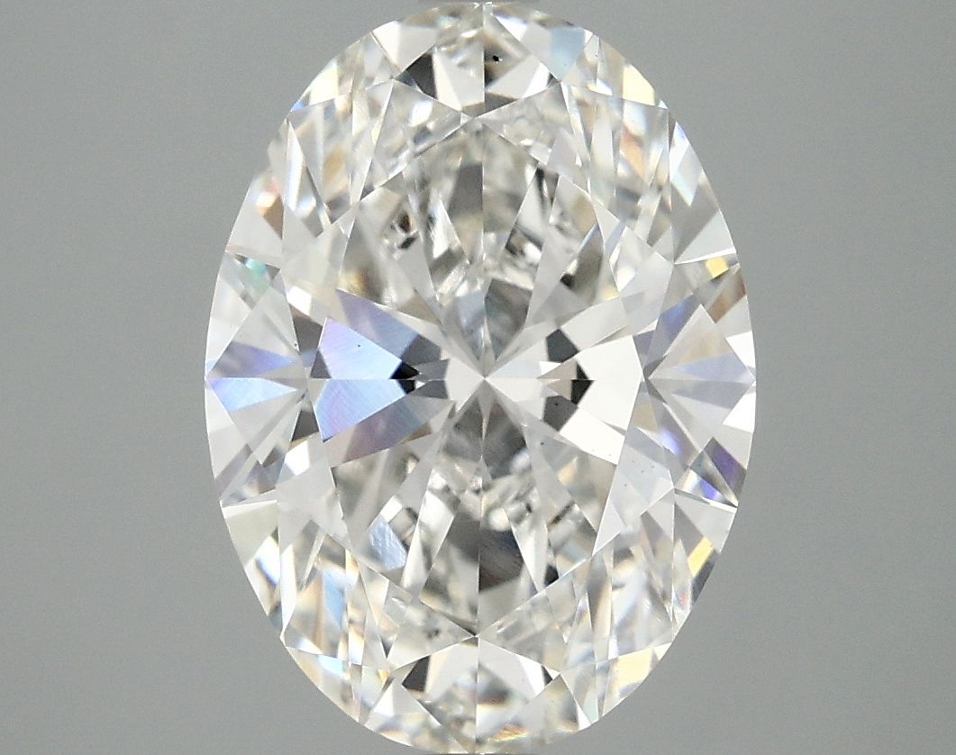 4.05 ct. oval Lab Grown Diamond front image
