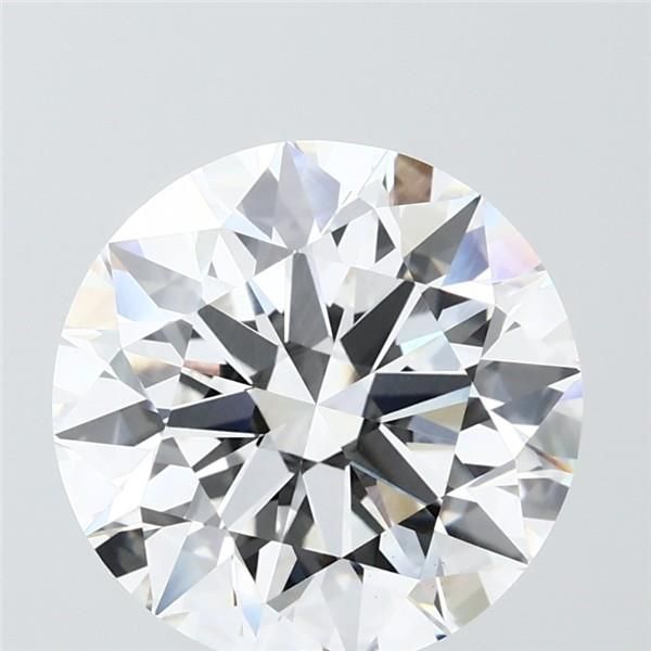 5.02 ct. round Lab Grown Diamond front image