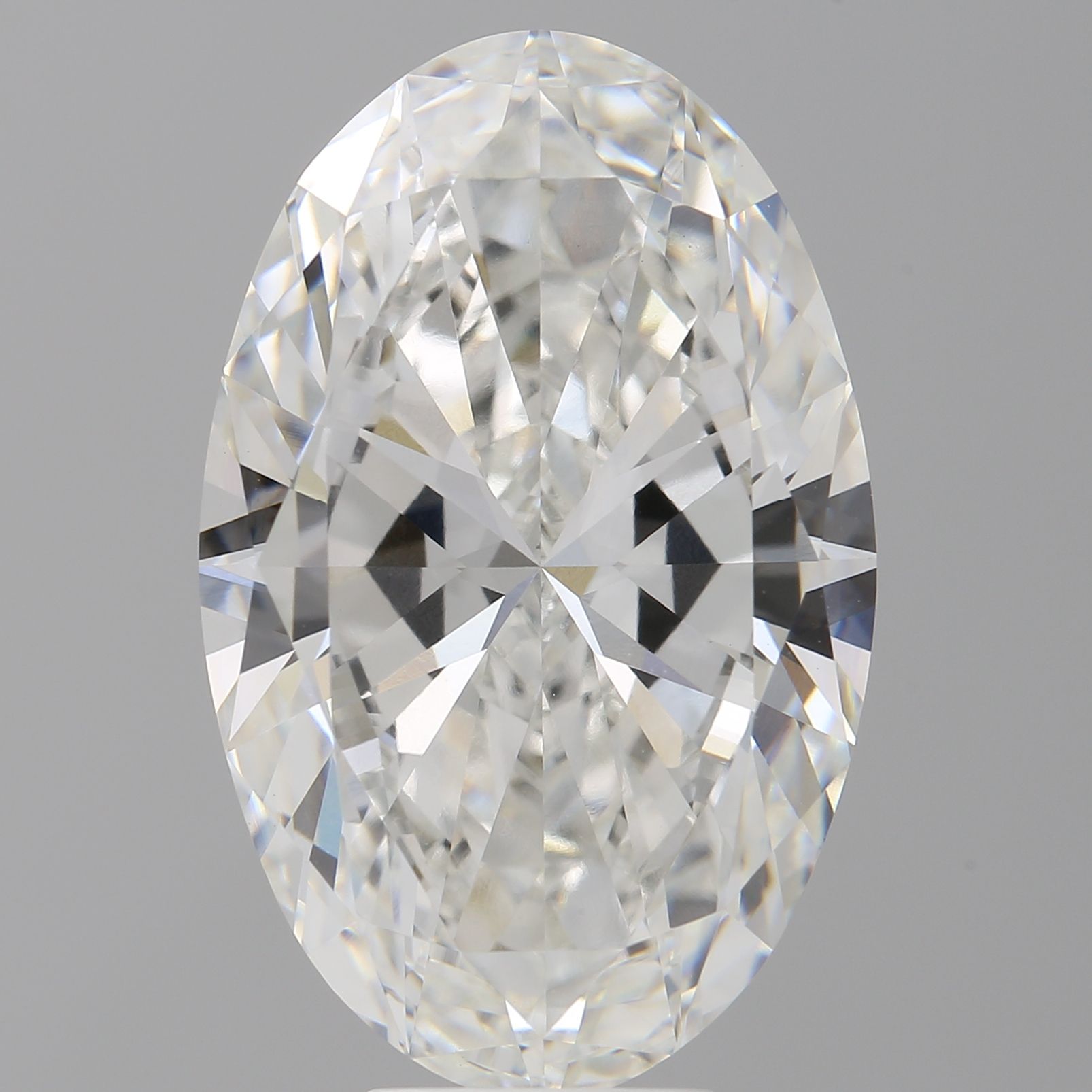 9.01 ct. oval Lab Grown Diamond front image