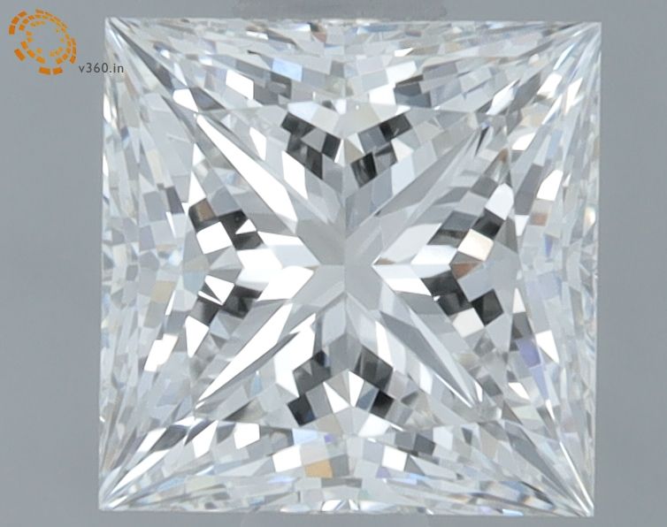 1.09 ct. princess Lab Grown Diamond front image