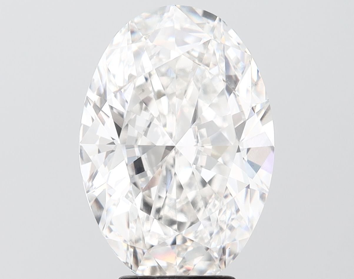 5.02 ct. oval Lab Grown Diamond front image