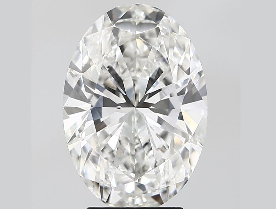 4.99 ct. oval Lab Grown Diamond front image