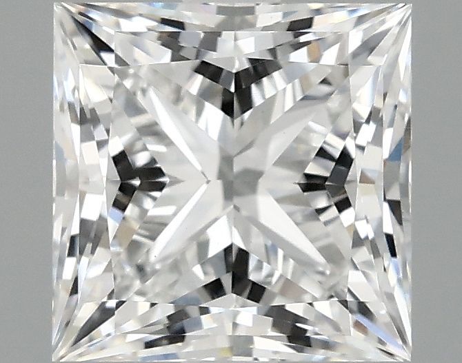 2.09 ct. princess Lab Grown Diamond front image