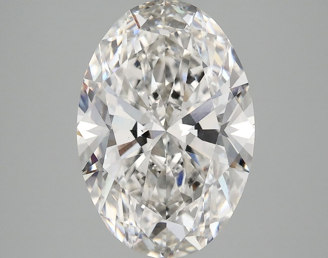 4.10 ct. oval Lab Grown Diamond front image