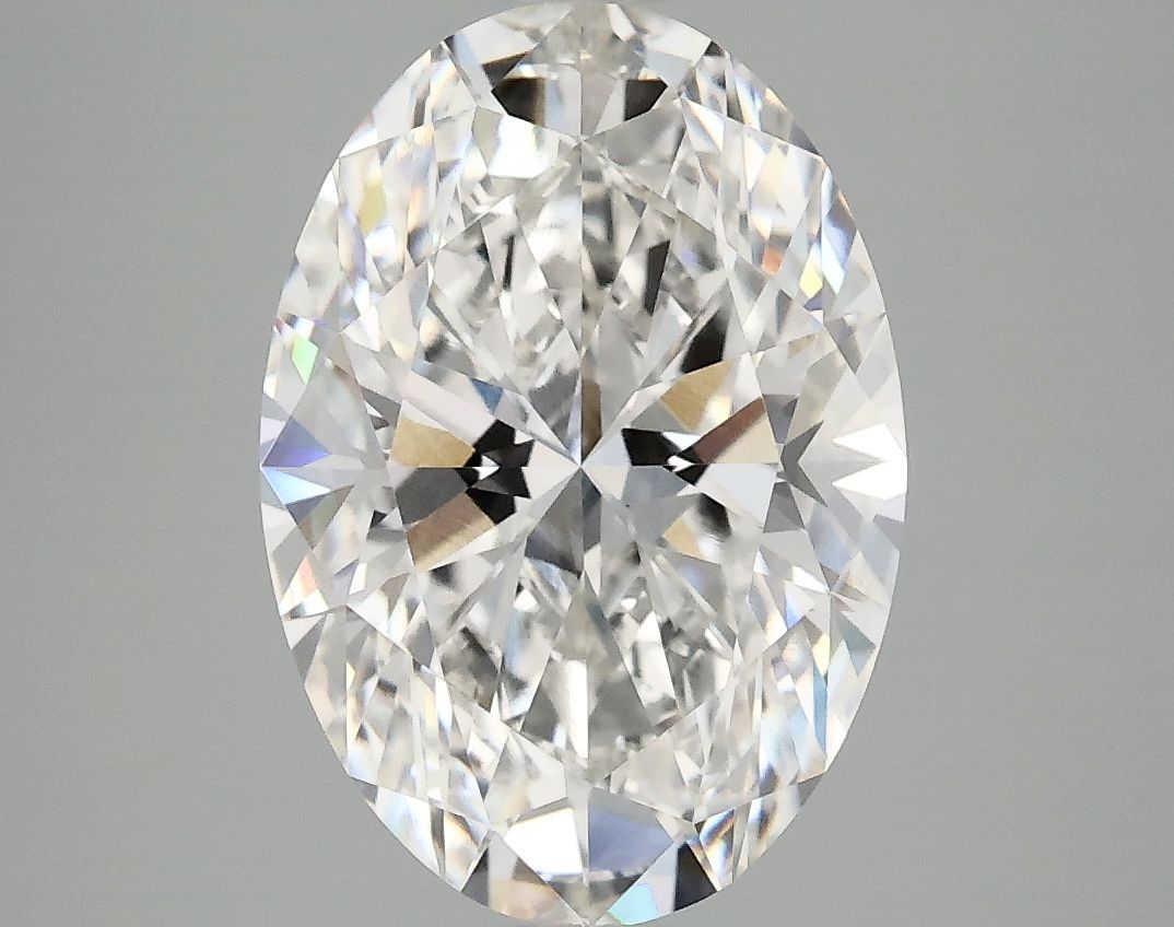 3.92 ct. oval Lab Grown Diamond front image