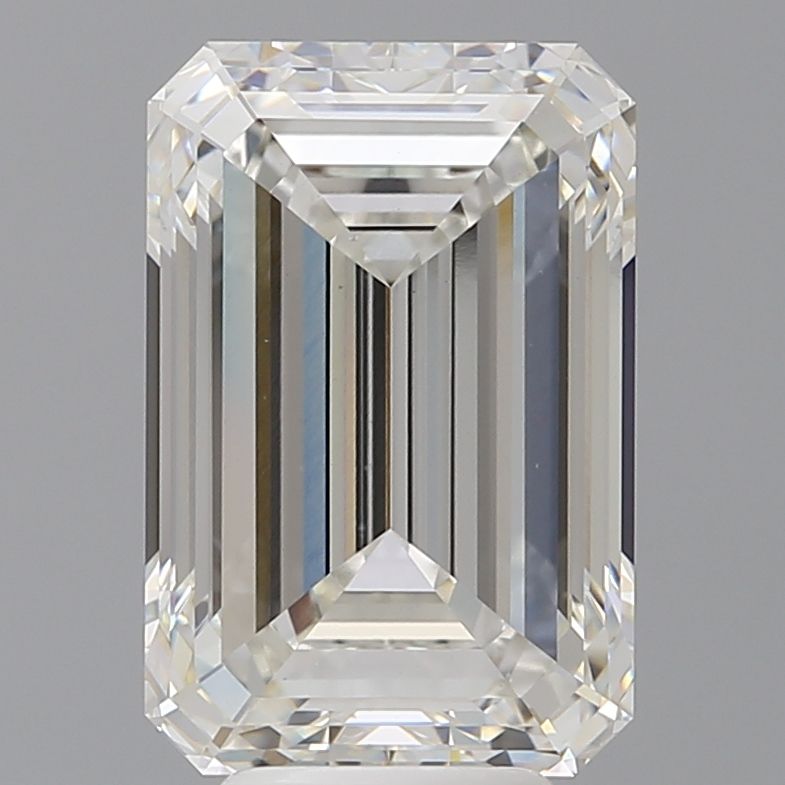6.48 ct. emerald Lab Grown Diamond front image